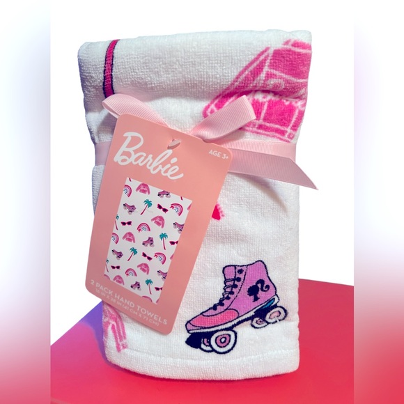 Skinny Dip NWT Barbie License Plate Pink Crossbody Hand Towels Thermal Tumbler - Picture 8 of 16
